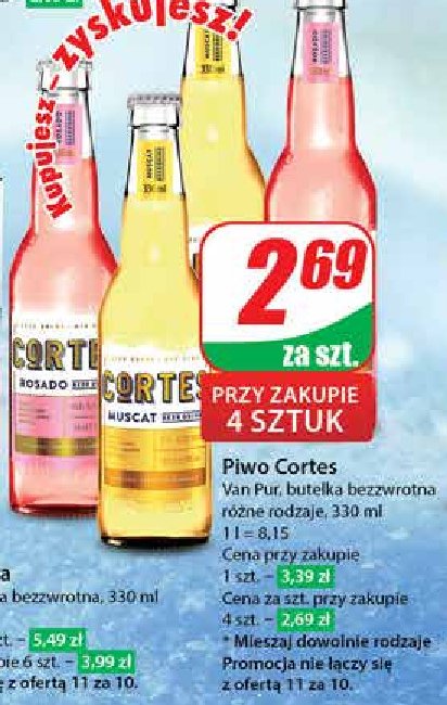 Piwo Cortes tequila promocja