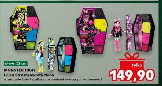 Lalka monster high straszysekrety seria 2 promocja w Kaufland