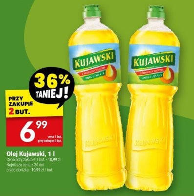 Olej Kujawski, 1 l promocja w Twój Market