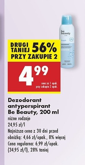 Dezodorant fresh Be beauty care promocja