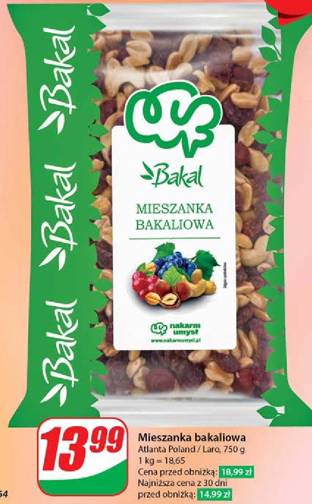 Mieszanka bakaliowa promocja