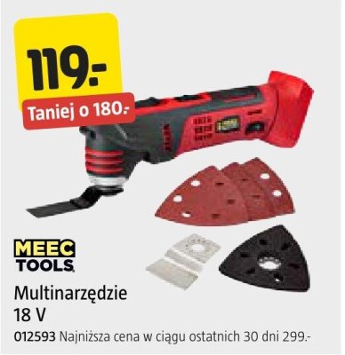 Multinarzędzie MEEC TOOLS 18 V promocja w Jula