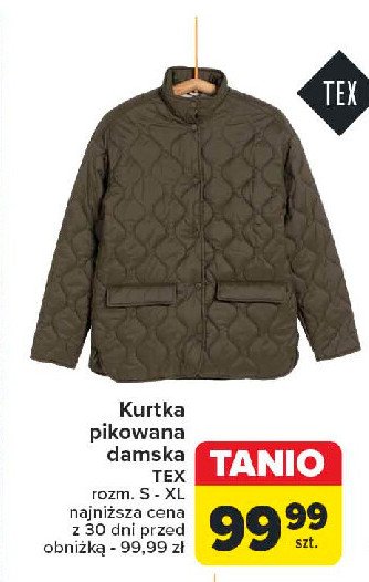 Kurtka pikowana Tex promocja