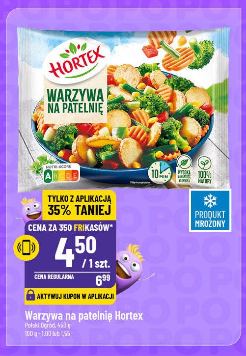 Warzywa na patelnię classic Hortex promocja w POLOmarket