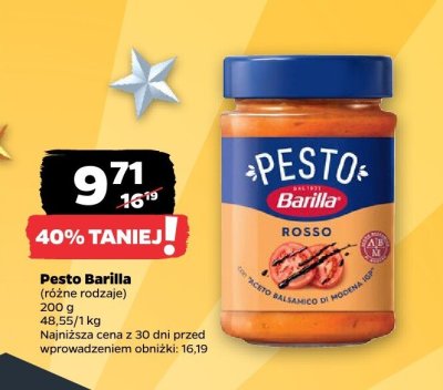 Pesto różne rodzaje promocja w Netto