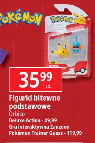 Figurki bitewne pokemon ORBICO promocja