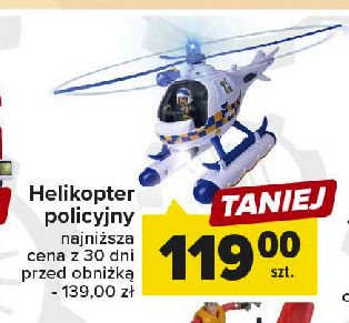 Helikopter policyjny Mattel promocja