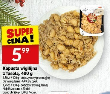 Kapusta wigilijna z fasolą, 400 g promocja w Twój Market