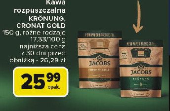 Kawa worek Jacobs kronung promocja w Carrefour
