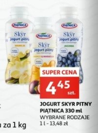 Jogurt typu islandzkiego wanilia Piątnica skyr promocja