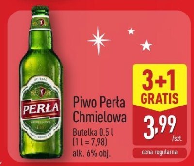 Piwo Perła Chmielowa promocja w Aldi