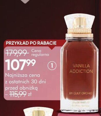 Perfumy GULF ORCHID VANILLA ADDICTION damsko-męska woda perfumowana promocja w Super-Pharm