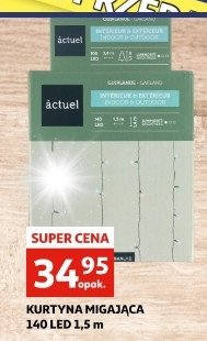 Kurtyna 艣wietlna migaj膮ca 140 led multikolor Actuel promocja