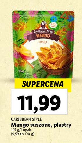 Mango suszone CARIBBEAN STYLE promocja