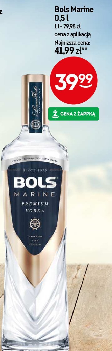 Wódka Bols marine promocja w Żabka