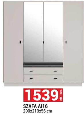 Szafa AI16 200x210x56 cm promocja w Merkury Market