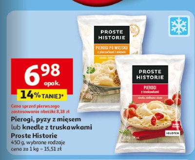 Pierogi z truskawkami Iglotex proste historie promocja