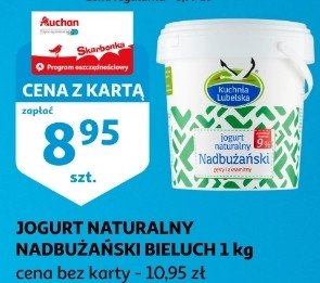 Jogurt naturalny nadbu偶a艅ski Kuchnia lubelska promocja