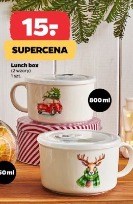 Lunch box 800 ml promocja w Netto