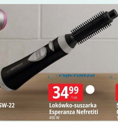 Lokówko-suszarka Esperanza Nefretiti promocja w Leclerc