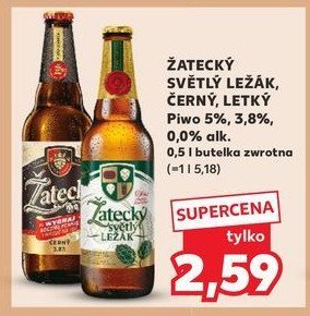 Piwo Zatecky letky promocja