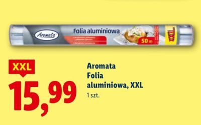 Folia aluminiowa Aromata, XXL promocja w Lidl