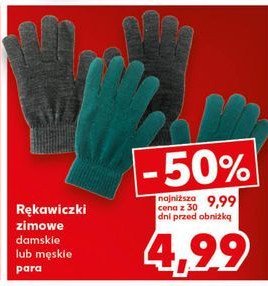 Rękawiczki damskie promocja w Kaufland