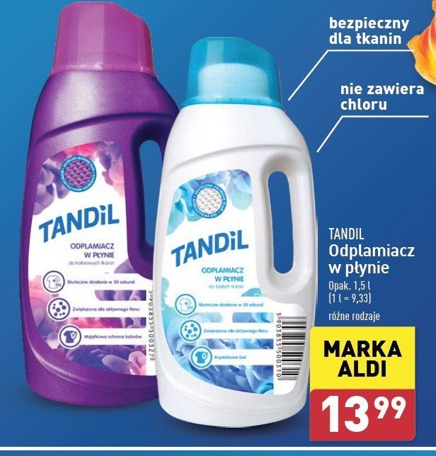 Odplamiacz w płynie Tandil promocja