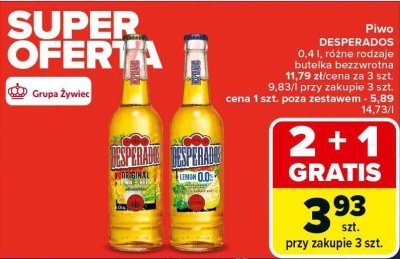 Piwo promocja w Carrefour Market