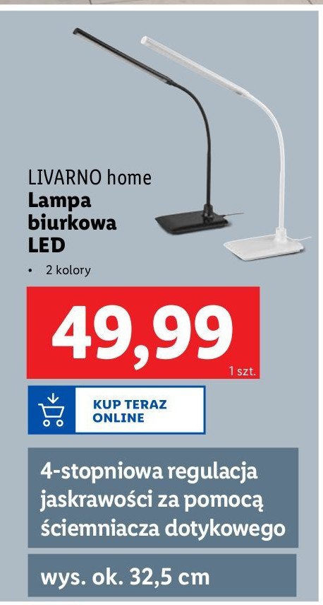 Lampka biurkowa led promocja