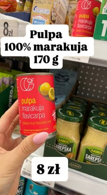 Pulpa 100% marakuja flavicarpa promocja w Dealz