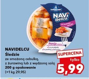 Navidelcu ze smażoną cebulką Kapitan navi promocja w Kaufland