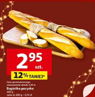Bagietka paryska promocja w Auchan