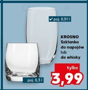 Szklanka do napojów 510 ml Krosno s.a. promocja