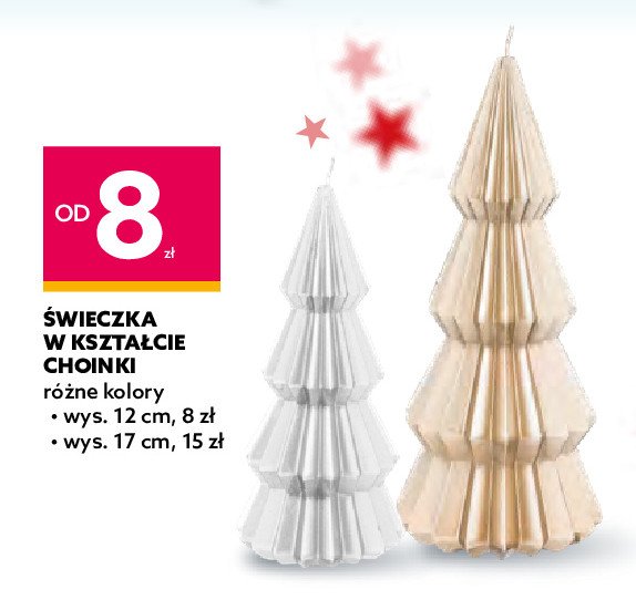 艢wieczka choinka 17 cm promocja