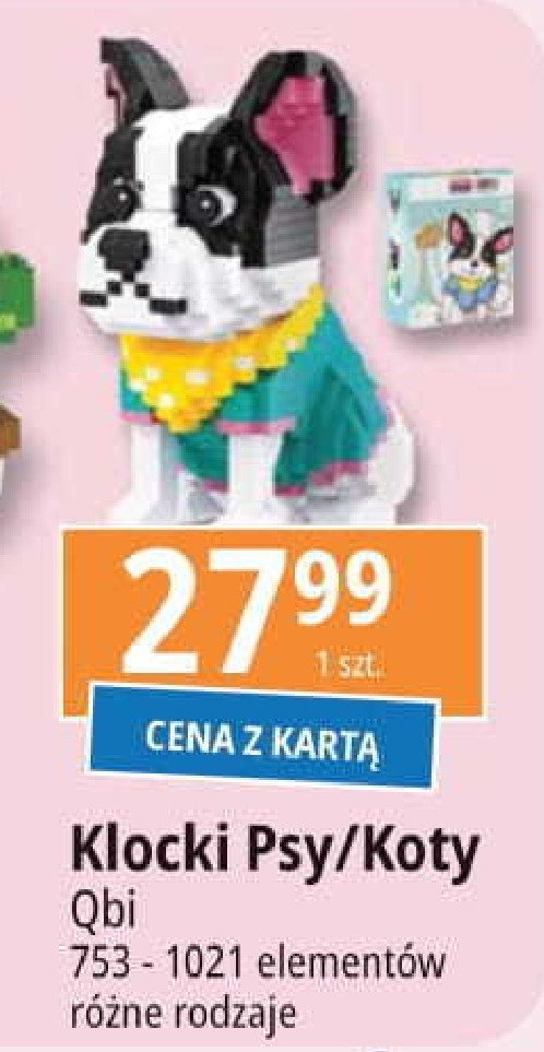 Klocki koty Qbi promocja