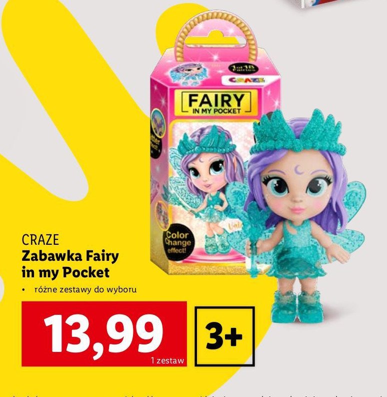 Lalka fairy in my pocket promocja