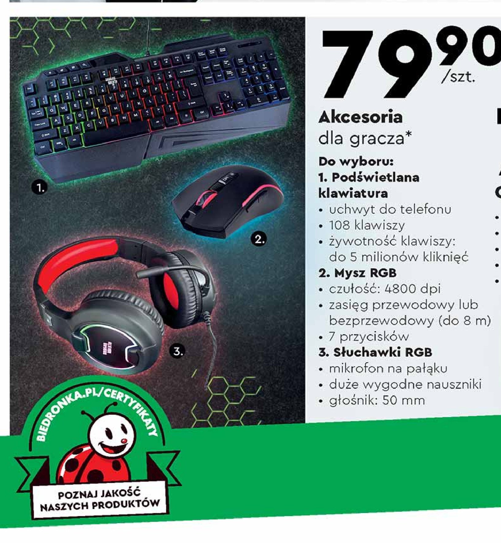 Mysz rgb Dragon breath promocja