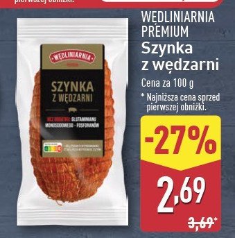 Szynka z wędzarni Wędliniarnia premium promocja