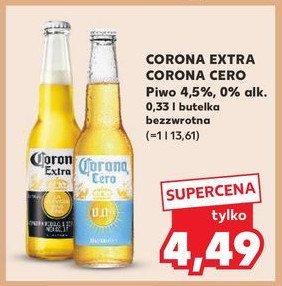 Piwo Corona Extra promocja