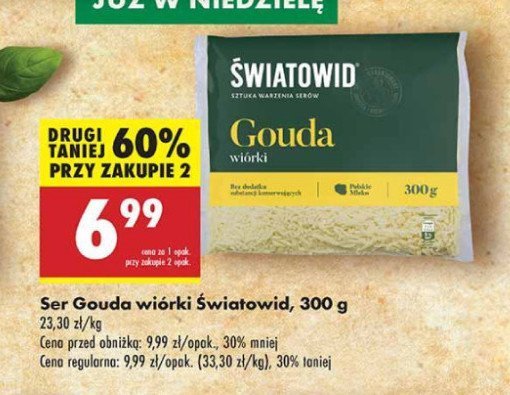 Ser gouda tarty Światowid promocja