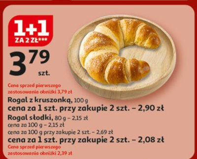 Rogal słodki, 80 g promocja w Auchan
