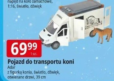 Pojazd do transportu koni Adar promocja w Leclerc