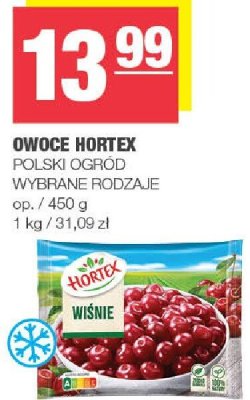 Owoce Hortex wiśnie promocja w SPAR