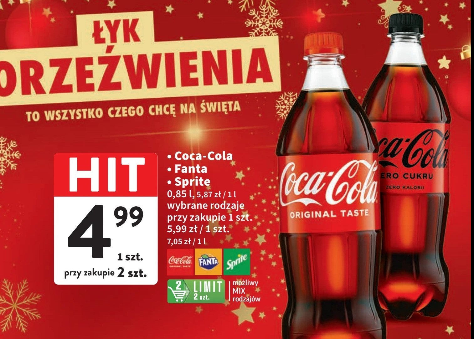 Napój Sprite promocja w Intermarche