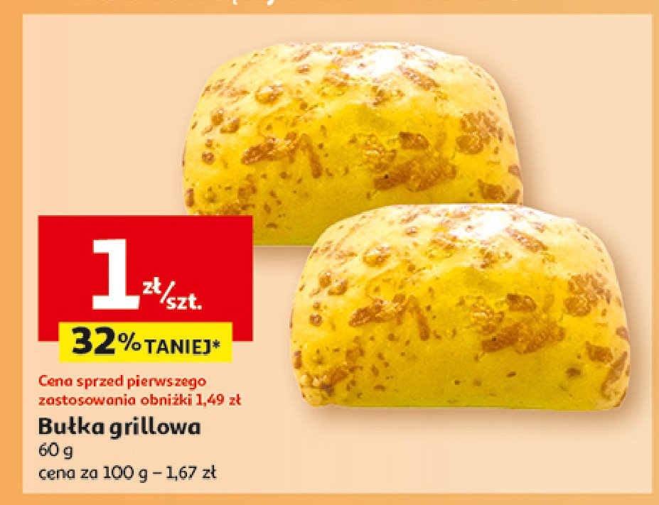 Bułka grillowa promocja w Auchan
