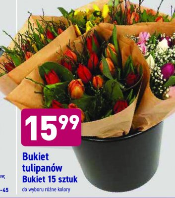 Bukiet tulipanów 15 szt promocja