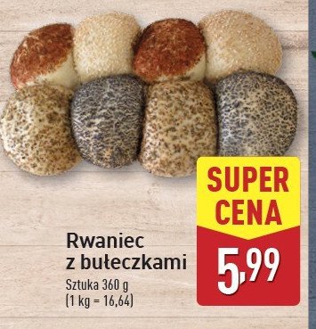 Rwaniec z bułeczkami promocja