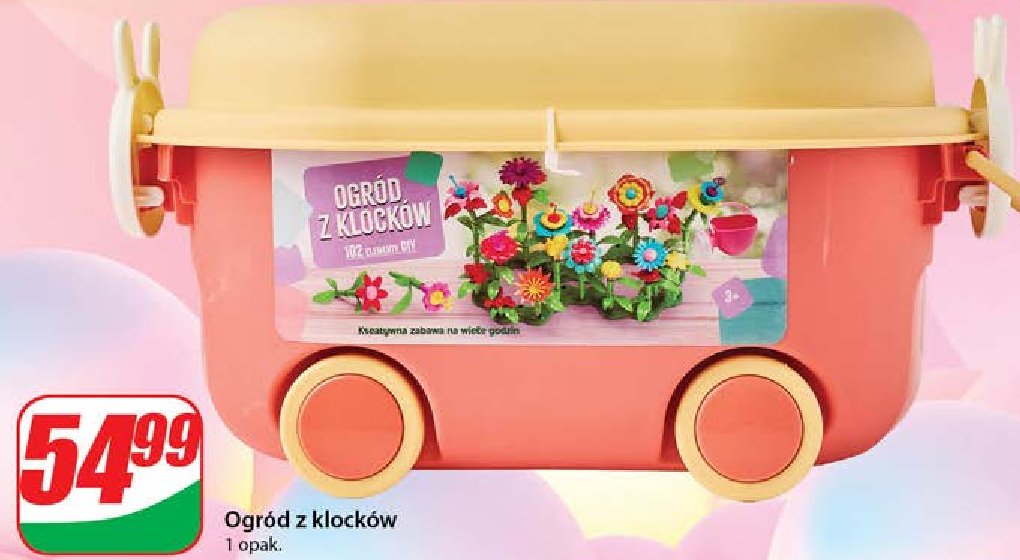 Klocki ogród promocja w Dino