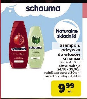 Od偶ywka do w艂os贸w Schauma color shine promocja